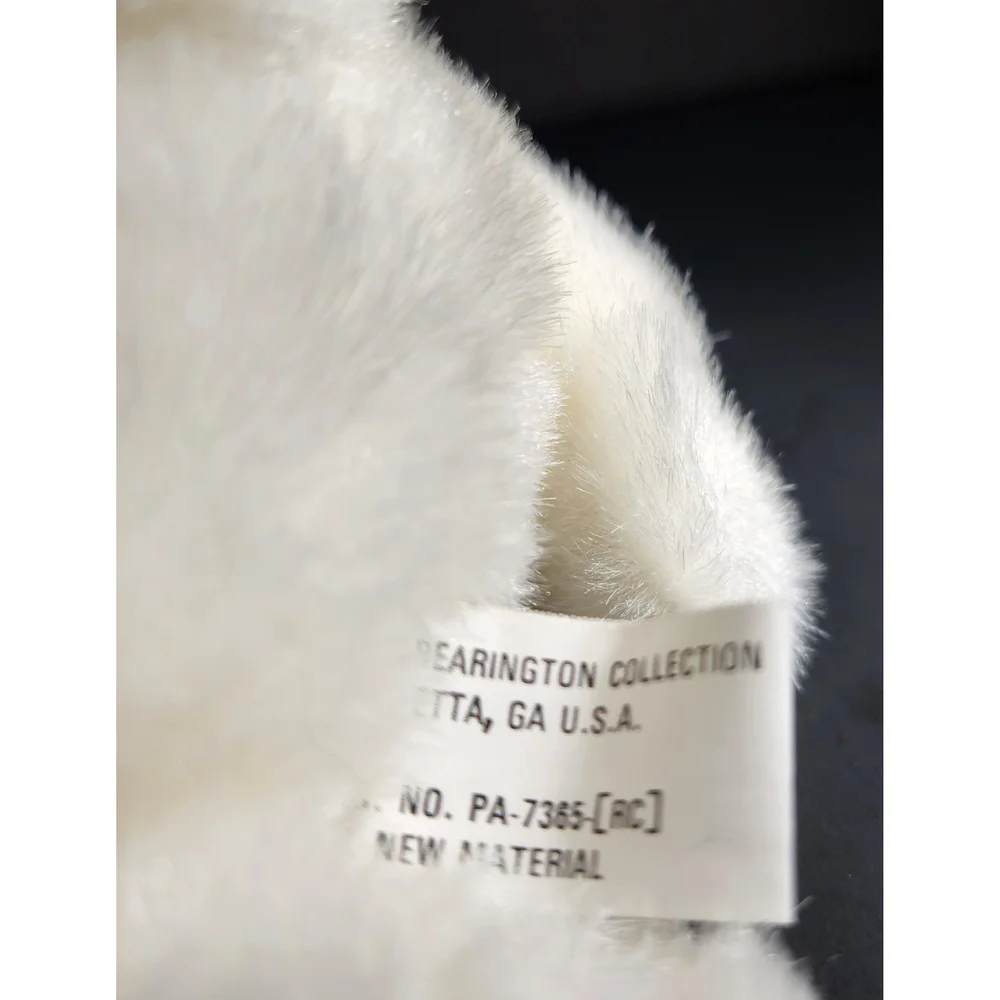 Bearington Collection White Cat Plush Toy Sissy Retired Plushie